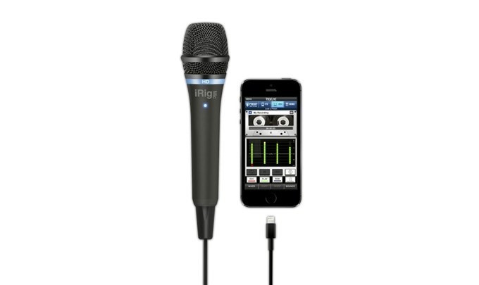 Galerijní obrázek č.5 Kondenzátorové pódiové vokální mikrofony IK MULTIMEDIA iRig Mic HD
