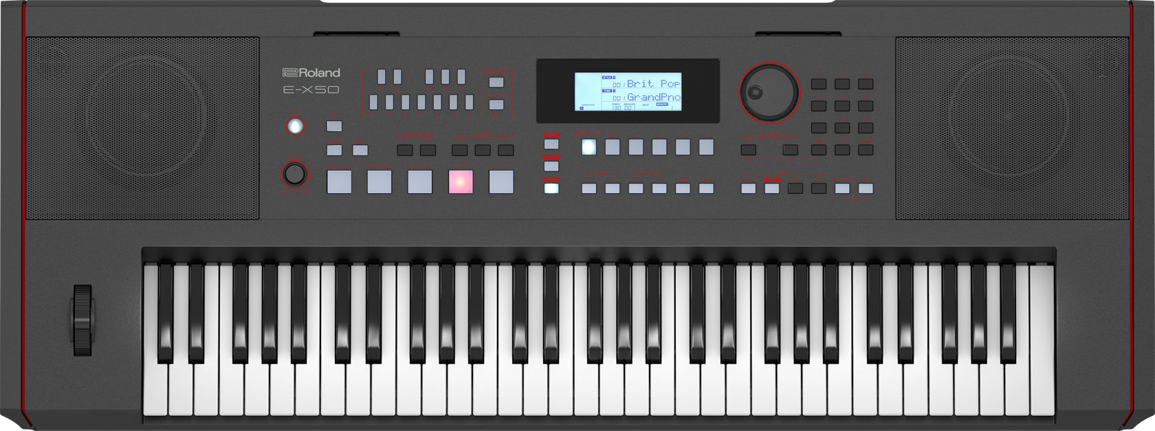 Hlavní obrázek Keyboardy s dynamikou ROLAND E-X50