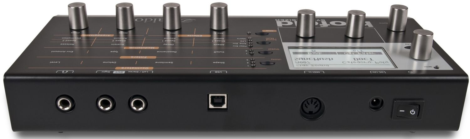 Galerijní obrázek č.2 Syntezátory, varhany, virtuální nástroje WALDORF Blofeld Black, MINI Synth modul