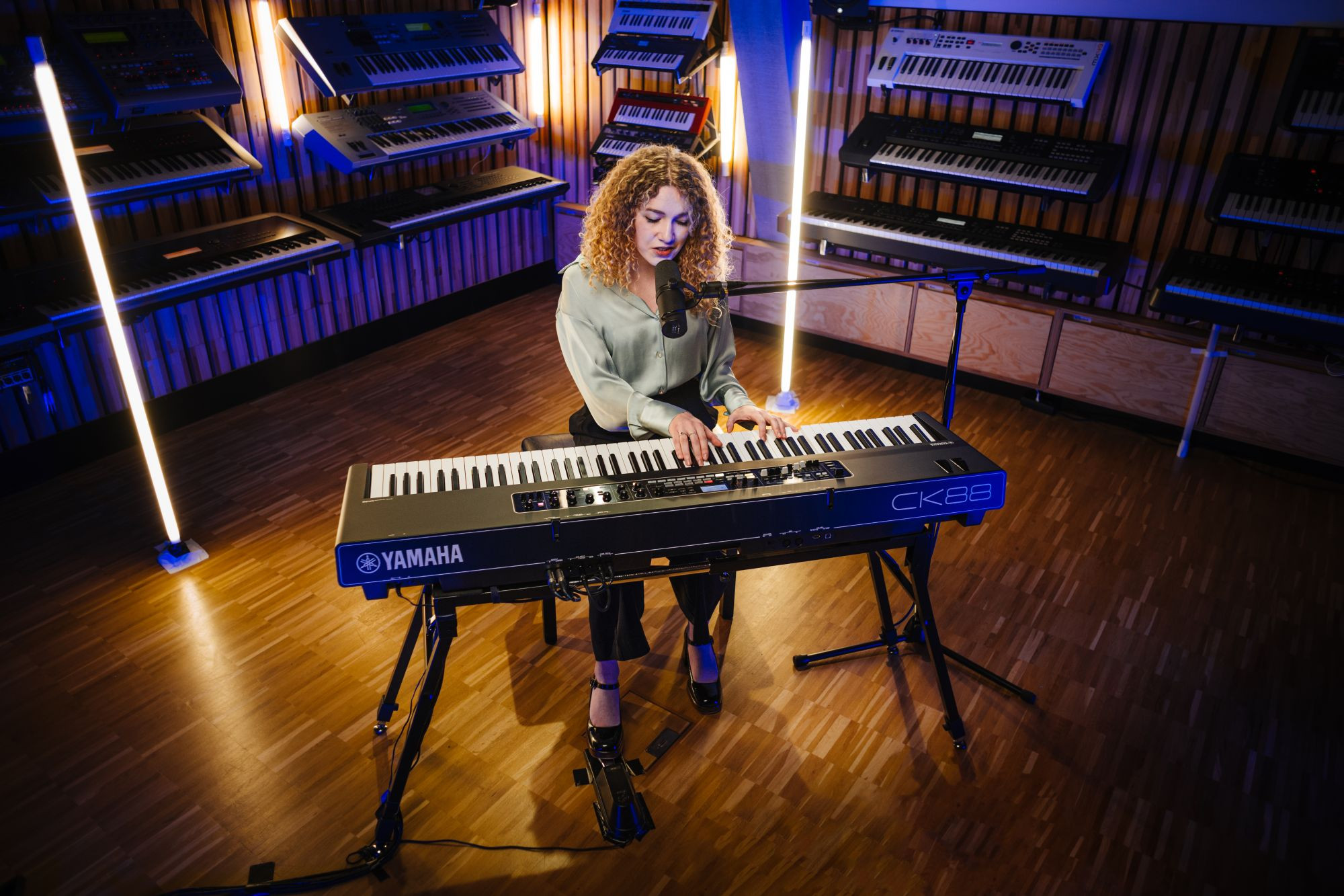 Galerijní obrázek č.11 Keyboardy s dynamikou YAMAHA CK88 Stage Keyboard