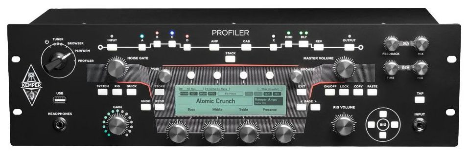 Hlavní obrázek Předzesilovače a koncové zesilovače KEMPER Profiler Rack MK 2