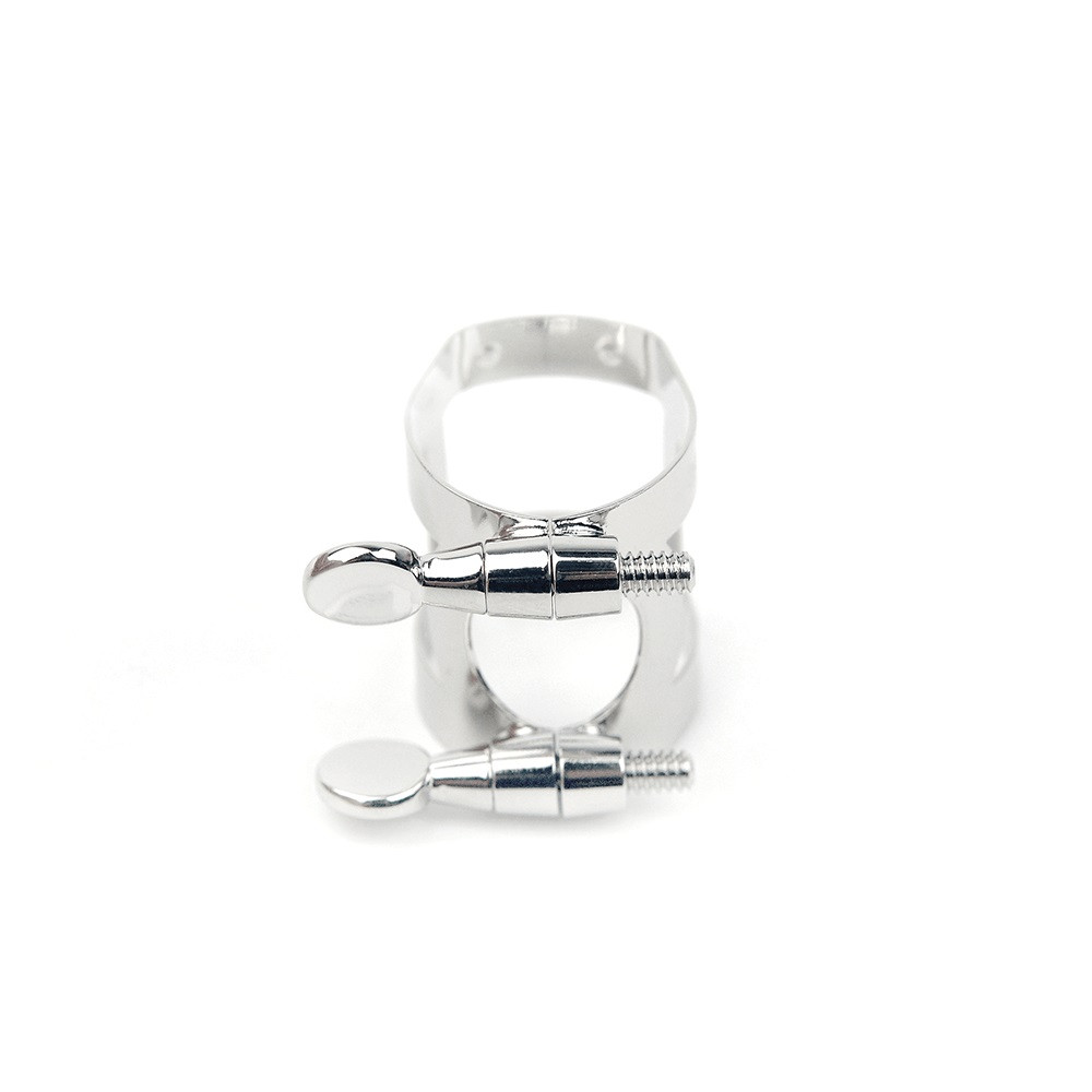 Hlavní obrázek Ostatní příslušenství k dechovým nástrojům RICO RSS1LN Ligature For Soprano Saxophone - Nickel-Plated