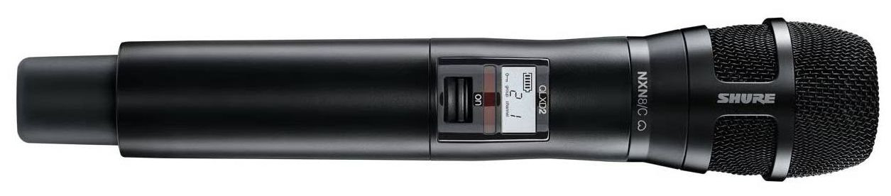 Hlavní obrázek Samostatné vysílače k bezdrátovým systémům SHURE QLXD2/N8C H51 534 - 598 MHz