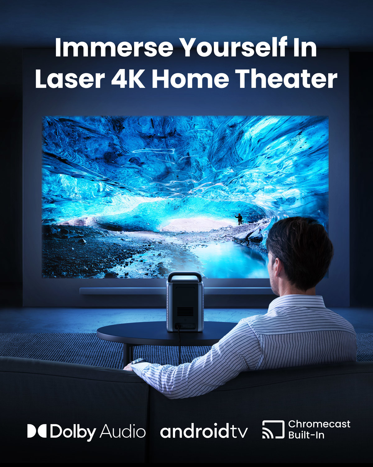 Galerijní obrázek č.4 Přenosné přehrávače a projektory ANKER Nebula Cosmos Laser 4K