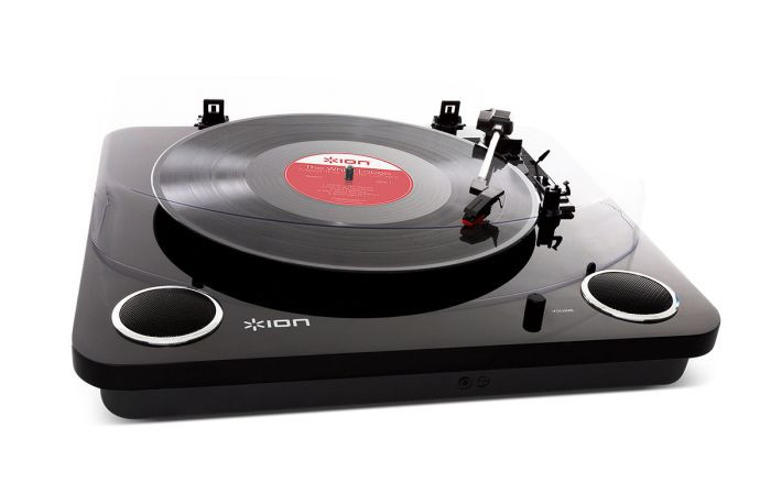 Galerijní obrázek č.5 Se zabudovanými reproduktory ION Max LP Black Fidelity 30 SET