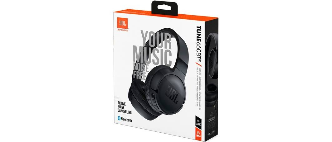 Galerijní obrázek č.6 Na uši (s kabelem) JBL Tune 660BTNC Black