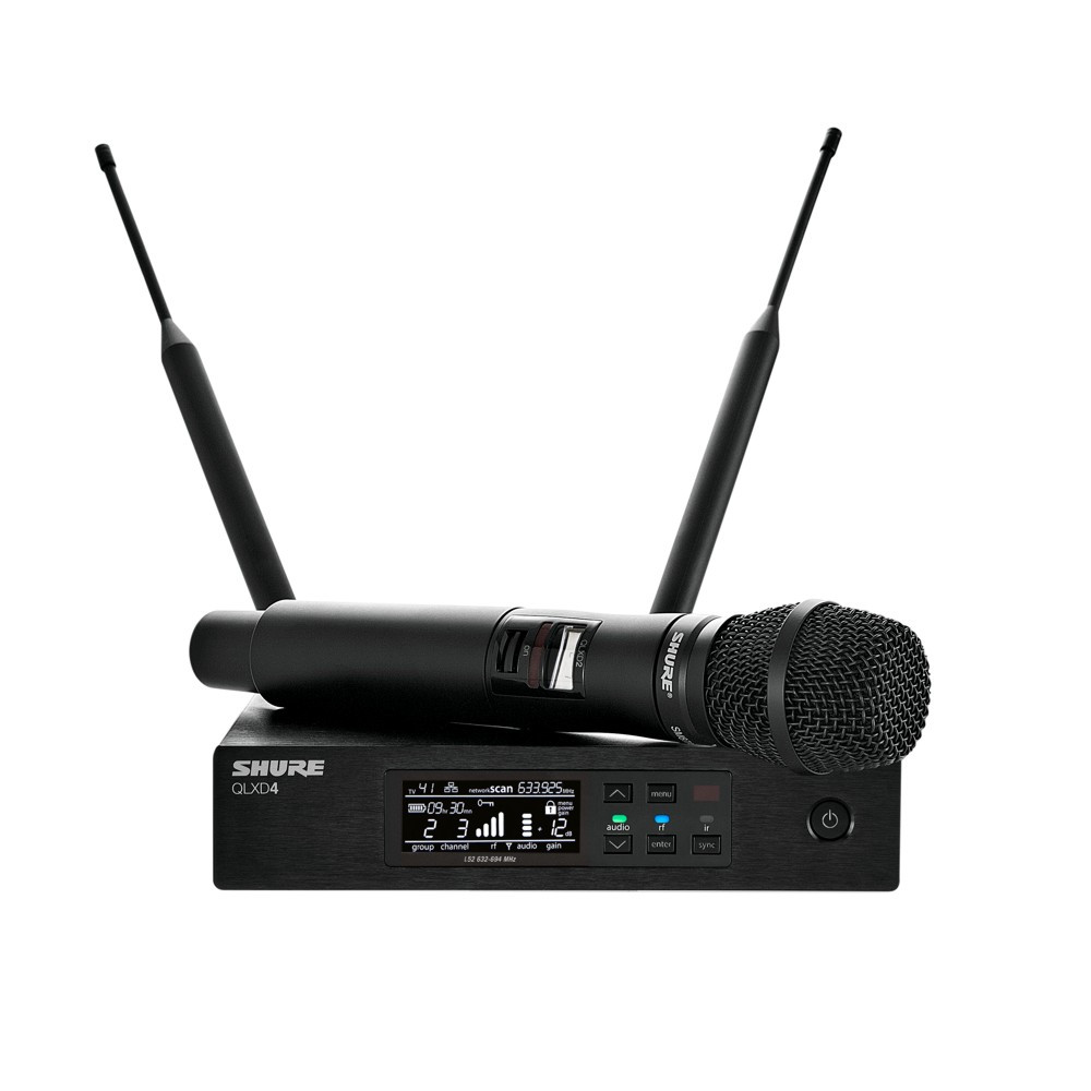 Hlavní obrázek Bezdrátové nástrojové systémy pro kytary a baskytary SHURE QLXD24/SM87 K51  606 - 670 MHz