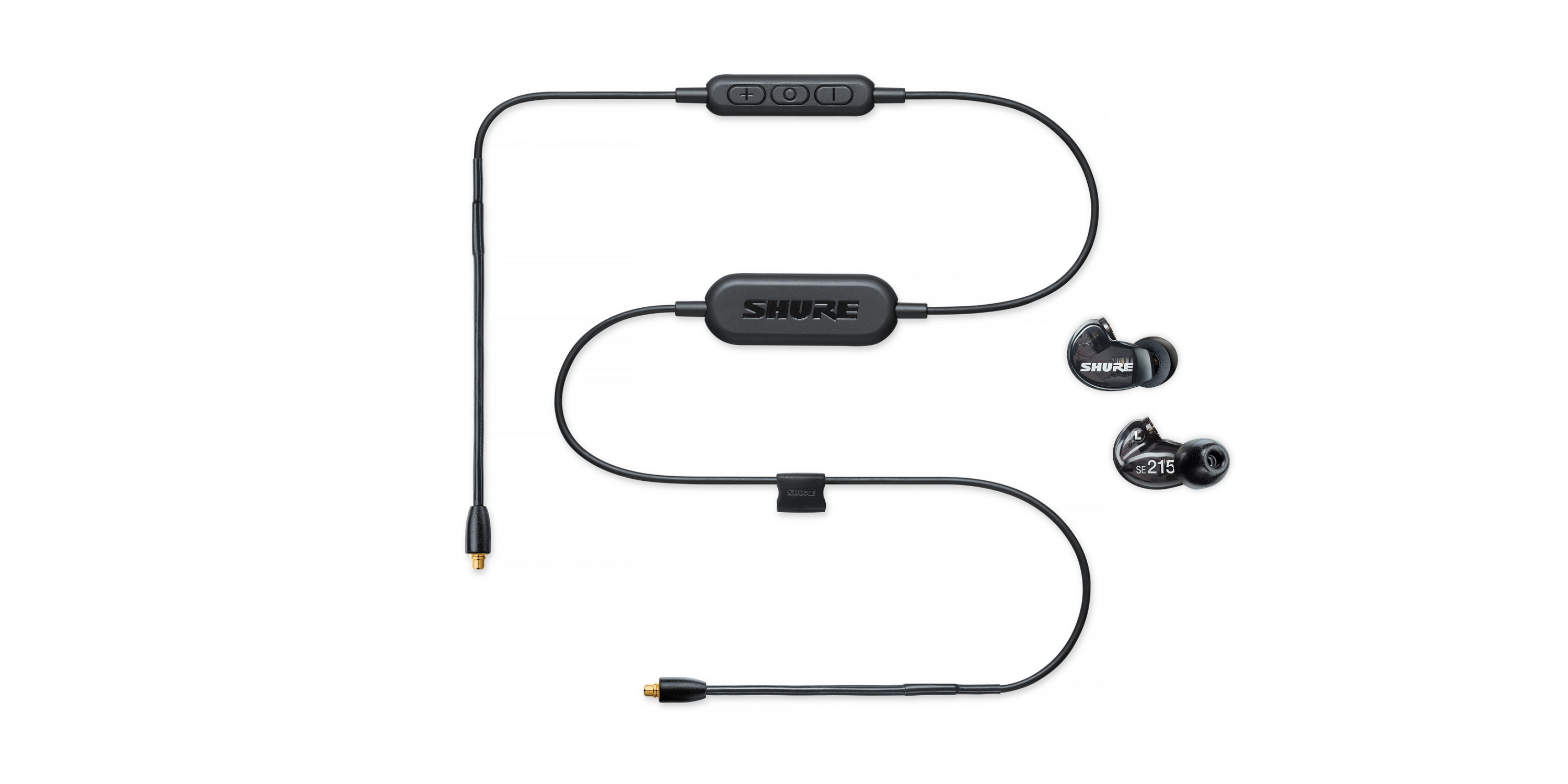 Galerijní obrázek č.1 Do uší (s kabelem) SHURE SE215-K-BT1-EFS