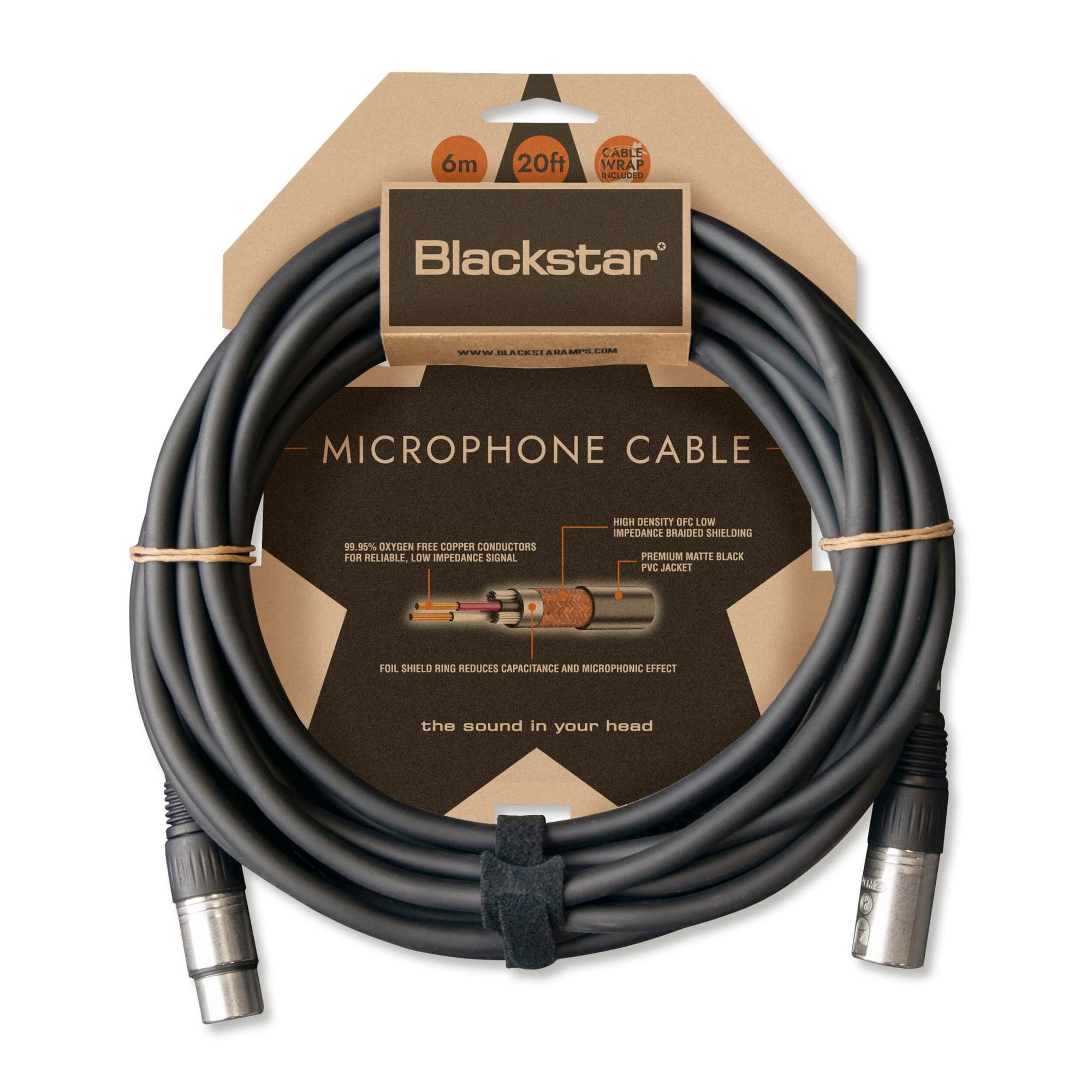 Hlavní obrázek XLR F - XLR M BLACKSTAR XLR Cable 3m F/M