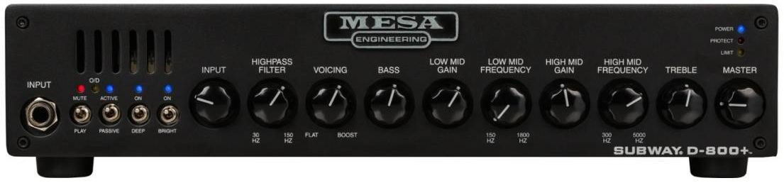 Hlavní obrázek Baskytarová komba MESA BOOGIE Subway D-800 PLUS Bass Head