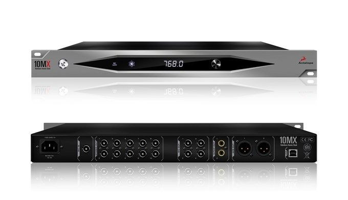 Galerijní obrázek č.1 TimeCode WoRdClock generátory ANTELOPE AUDIO Isochrone 10MX