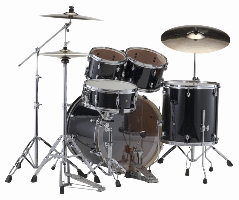 Galerijní obrázek č.1 22“; 12“, 13“; 16“ PEARL Export EXX725 - Jet Black