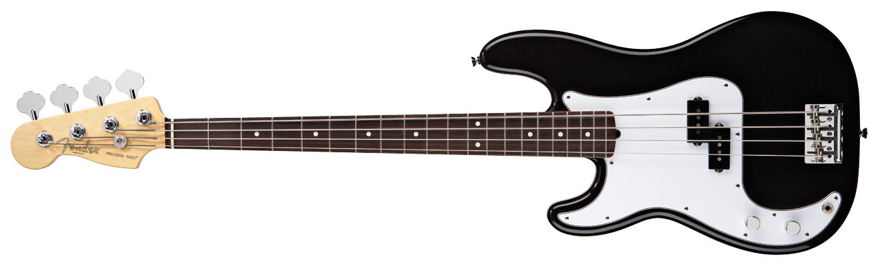 Hlavní obrázek Levoruké FENDER American Standard Precision Bass®, Left Handed, Rosewood Fingerboard, Black