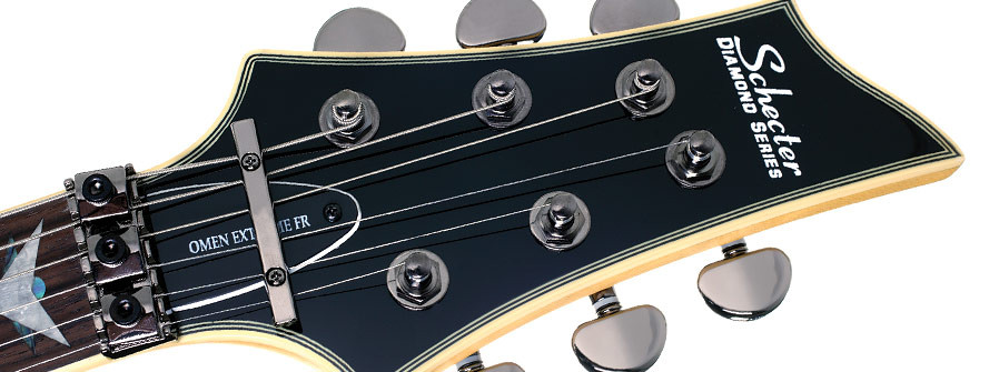 Galerijní obrázek č.2 Superstrat SCHECTER Omen Extreme 6 FR Black Cherry