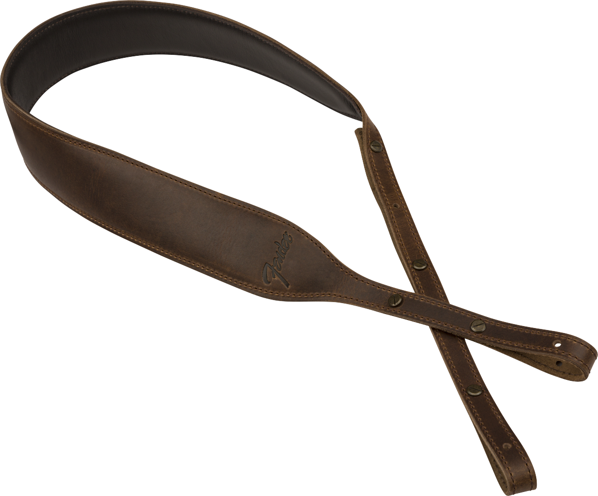 Galerijní obrázek č.1 Kožené/koženkové FENDER Paramount Banjo Leather Strap Brown