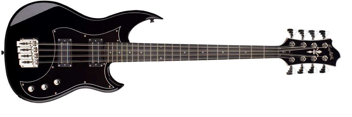 Hlavní obrázek 8strunné a další HAGSTROM HB-8 Black