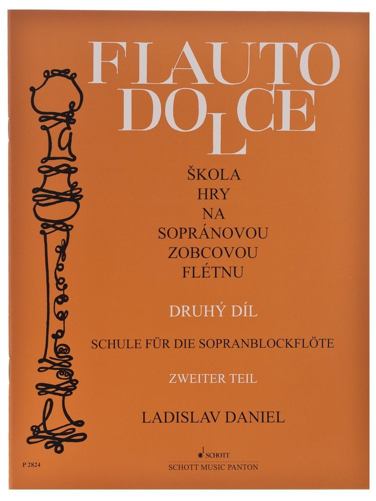 Hlavní obrázek Zpěvníky a učebnice PUBLIKACE Flauto Dolce 2 - škola hry na sopránovou flétnu -  Ladislav Daniel