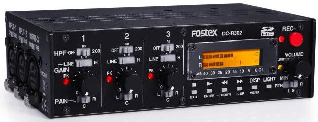 Hlavní obrázek Stereo rekordery (stolní/rackové) FOSTEX DC-R302