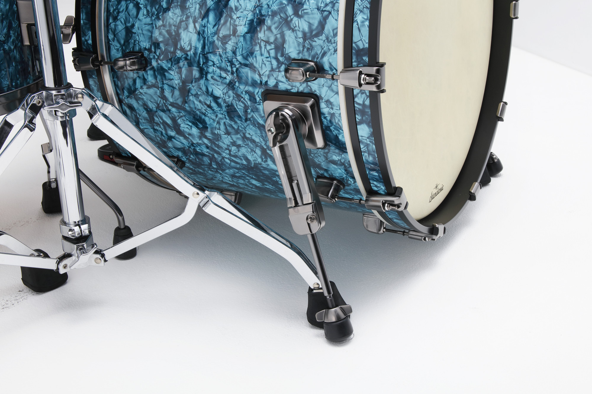 Galerijní obrázek č.3 Jiné konfigurace TAMA MR32CZUS-TQP Starclassic Maple - Turquoise Pearl/Smoked Black Nickel Hardware