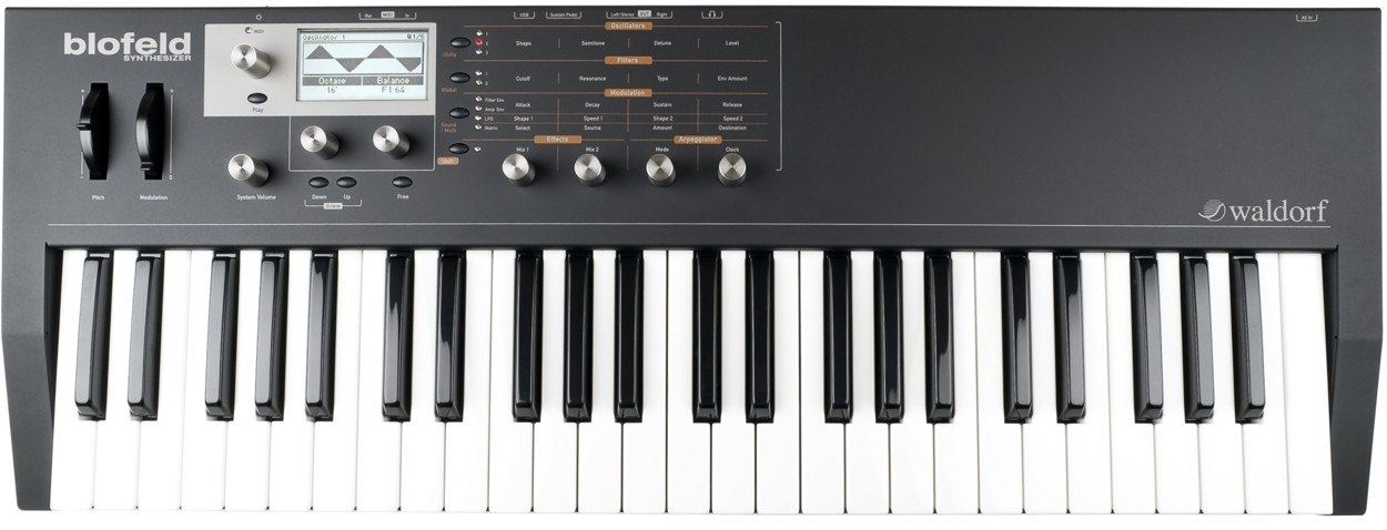 Hlavní obrázek Syntezátory, varhany, virtuální nástroje WALDORF Blofeld Keyboard Black