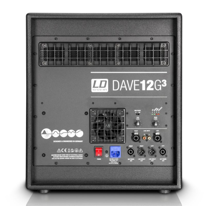 Galerijní obrázek č.3 Aktivní reproboxy LD SYSTEMS DAVE G3 Series - Compact 12