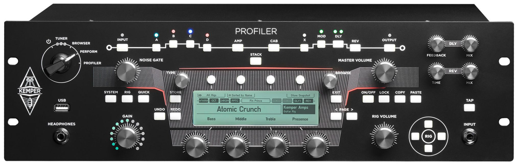 Hlavní obrázek Modelingové zesilovače KEMPER Profiler PowerRack MK 2