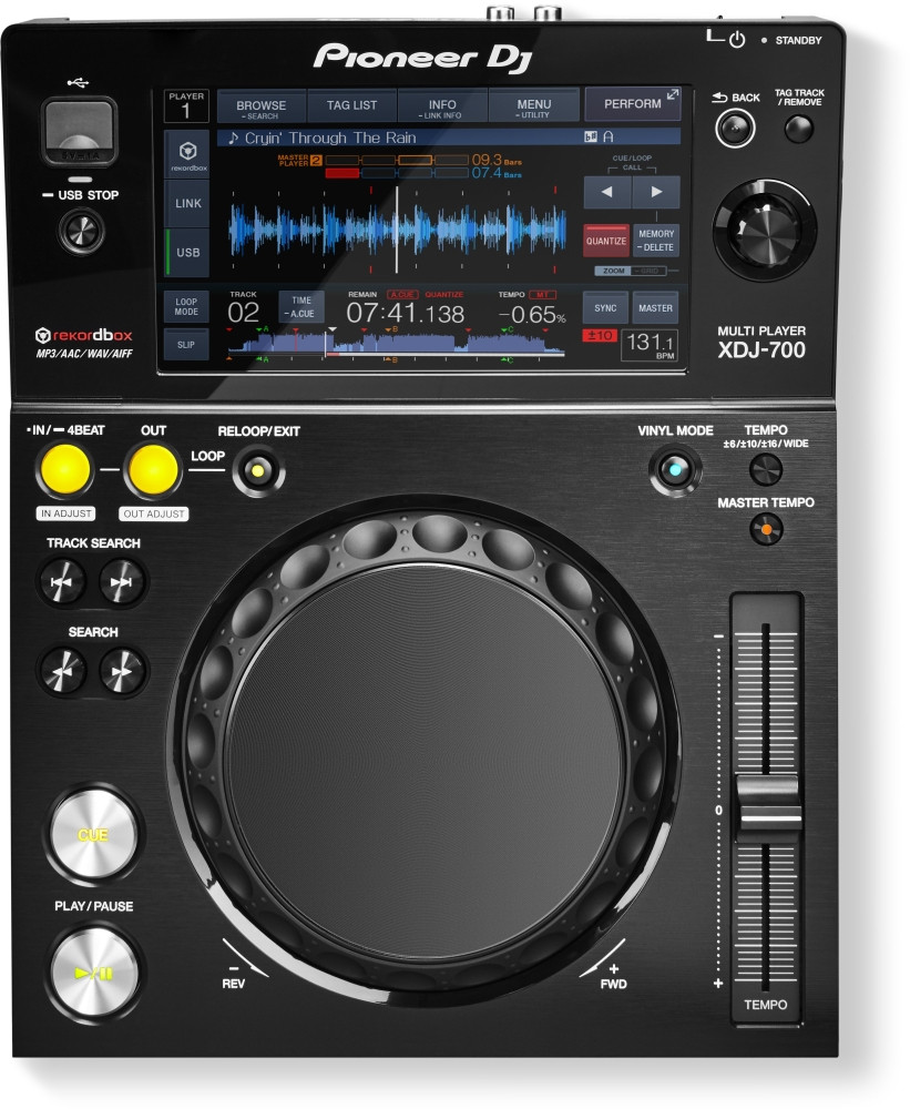 Galerijní obrázek č.1 Profesionální CD/DVD/USB/SD/MC přehrávače PIONEER DJ XDJ-700