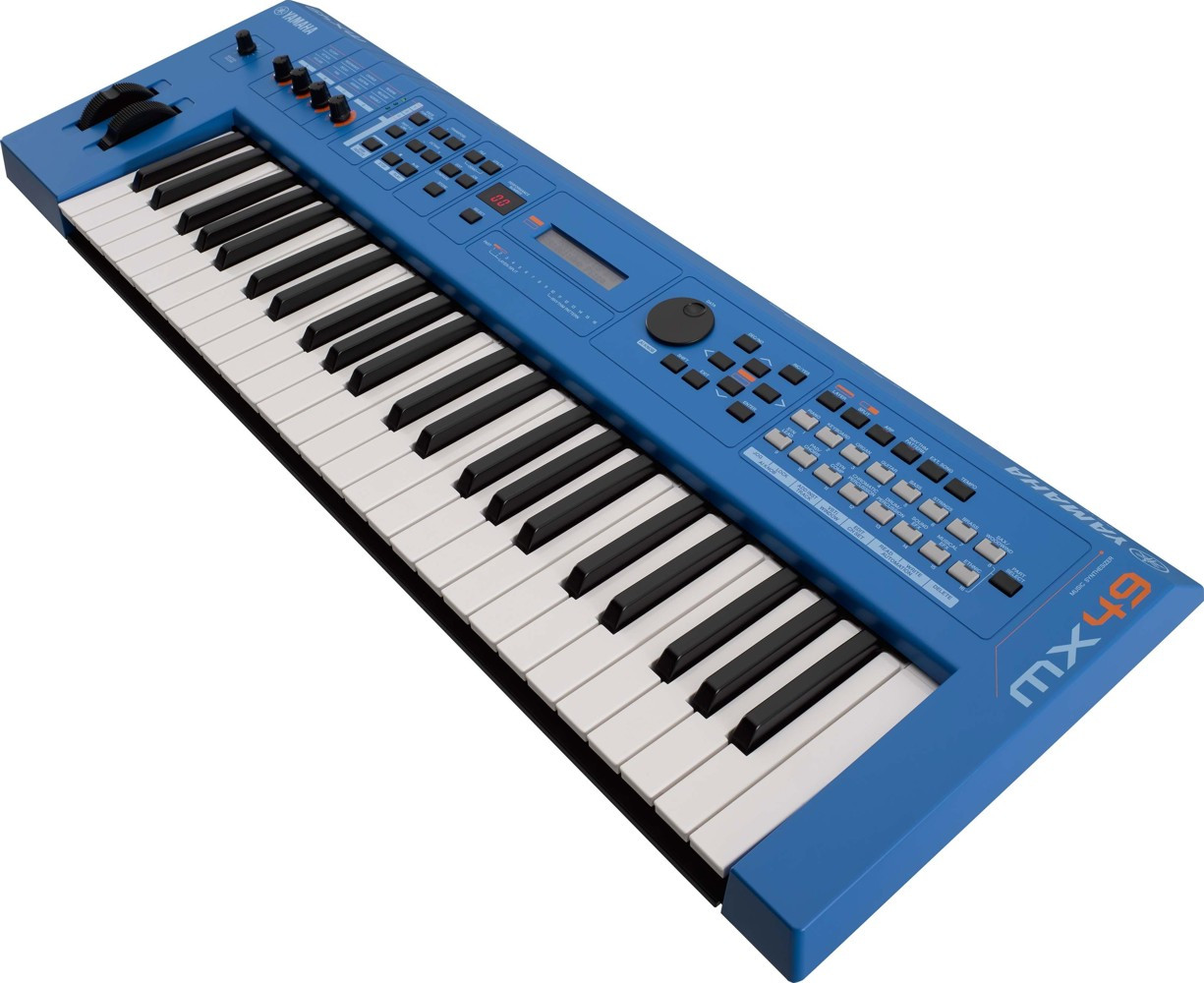 Galerijní obrázek č.1 Syntezátory, varhany, virtuální nástroje YAMAHA MX49 BU Version 2