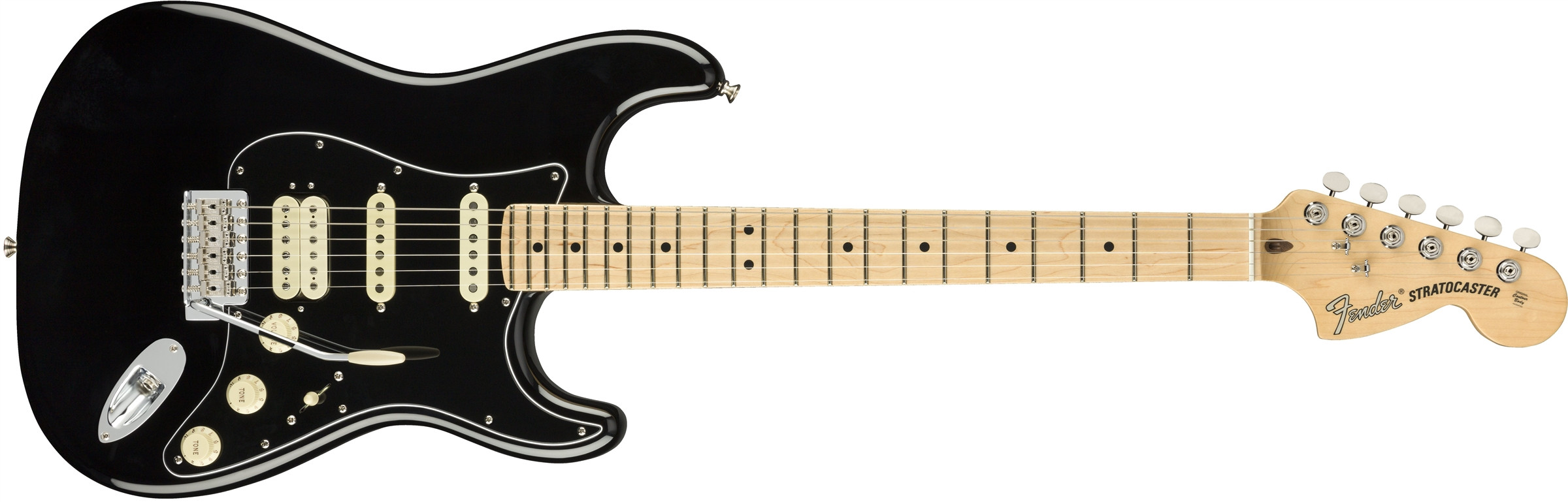 Hlavní obrázek ST - modely FENDER American Performer Stratocaster HSS Black Maple
