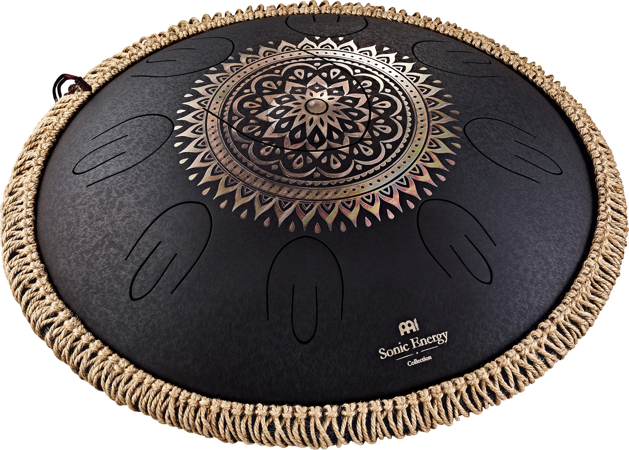 Hlavní obrázek Melodické nástroje MEINL Sonic Energy OSTD1BKE Octave Steel Tongue Drum - Black/Engraved