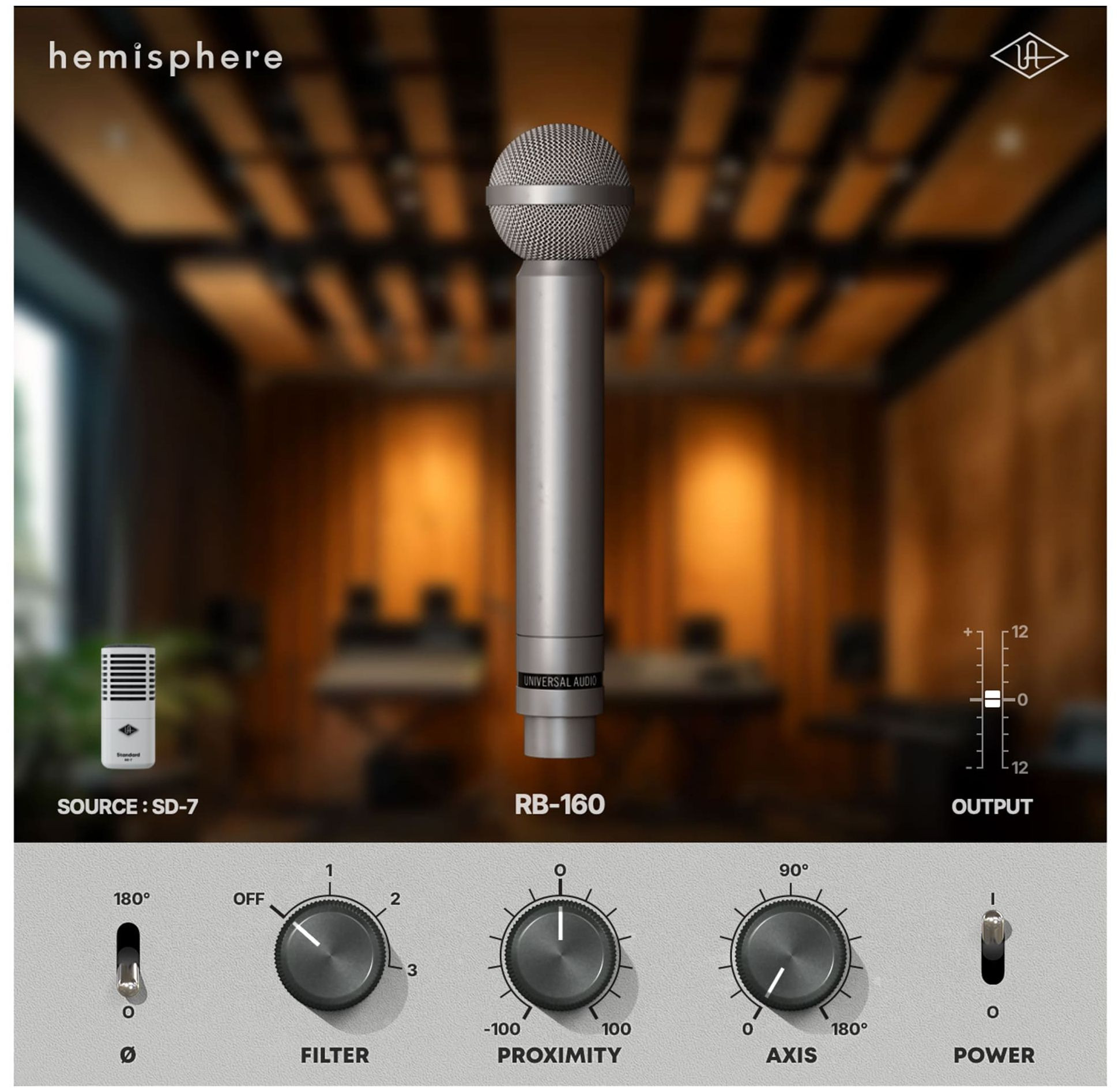 Galerijní obrázek č.5 Dynamické nástrojové mikrofony UNIVERSAL AUDIO SD-7