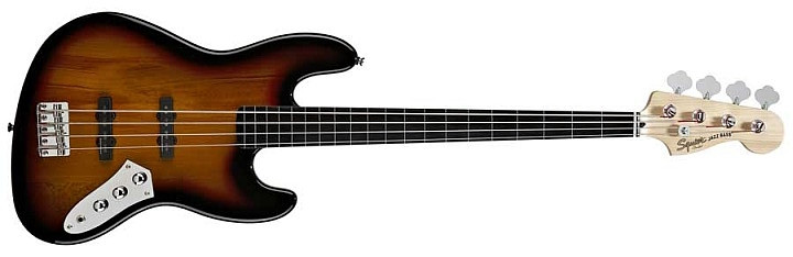 Hlavní obrázek JB modely FENDER SQUIER Deluxe Jazz Bass Active, Ebonol Fingerboard - 3 Color Sunburst