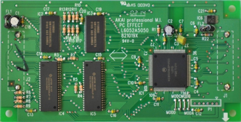 Hlavní obrázek Rozšiřující karty, boardy, mechaniky a paměťové jednotky AKAI EB 4 JS