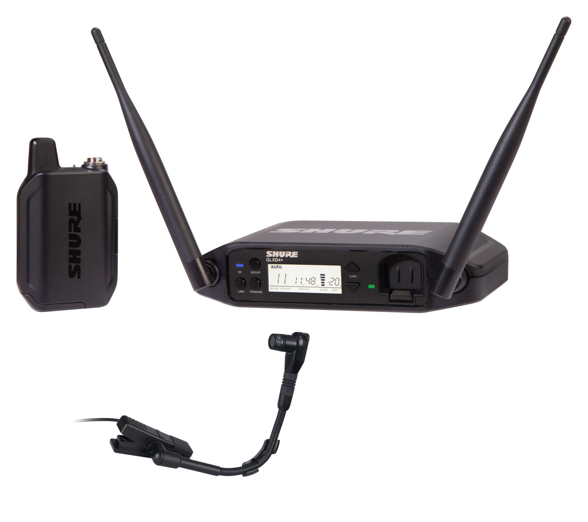 Hlavní obrázek S nástrojovým mikrofonem SHURE GLXD14+/B98