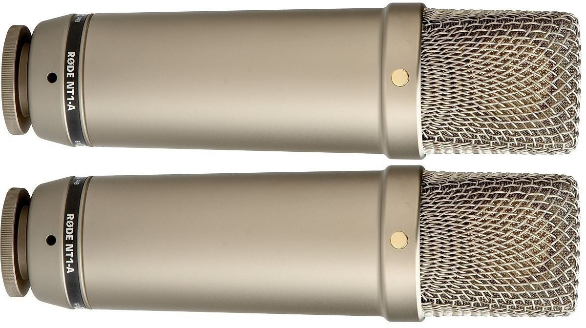 Hlavní obrázek Velkomembránové kondenzátorové mikrofony RODE NT1-A PÁR