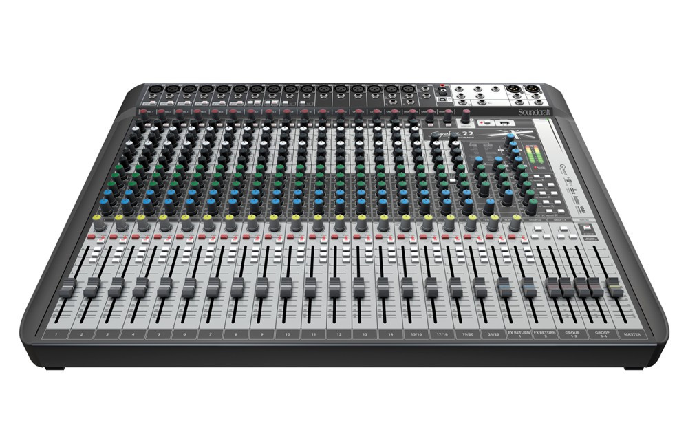 Galerijní obrázek č.2 Mixážní pulty s efektem SOUNDCRAFT Signature 22 MTK
