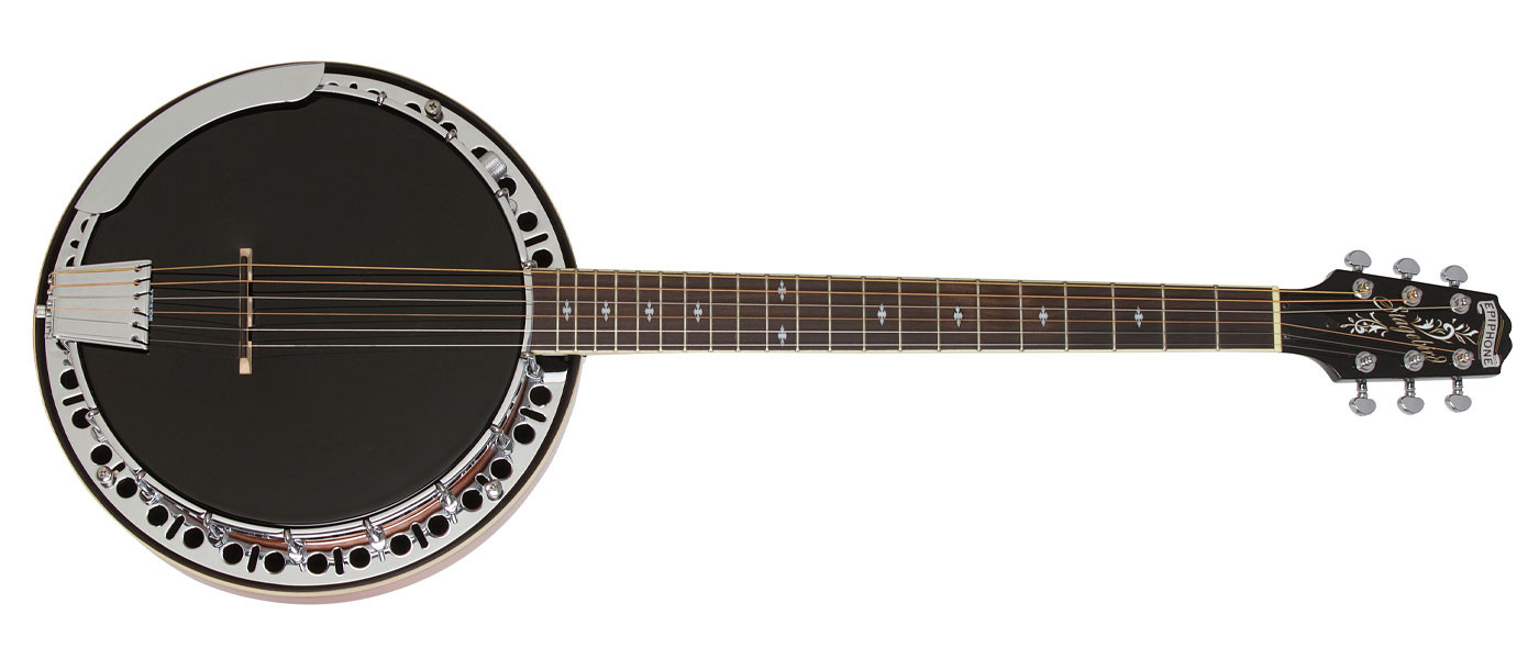 Hlavní obrázek Banja EPIPHONE Stagebird 6-String Electric Banjo Mahogany