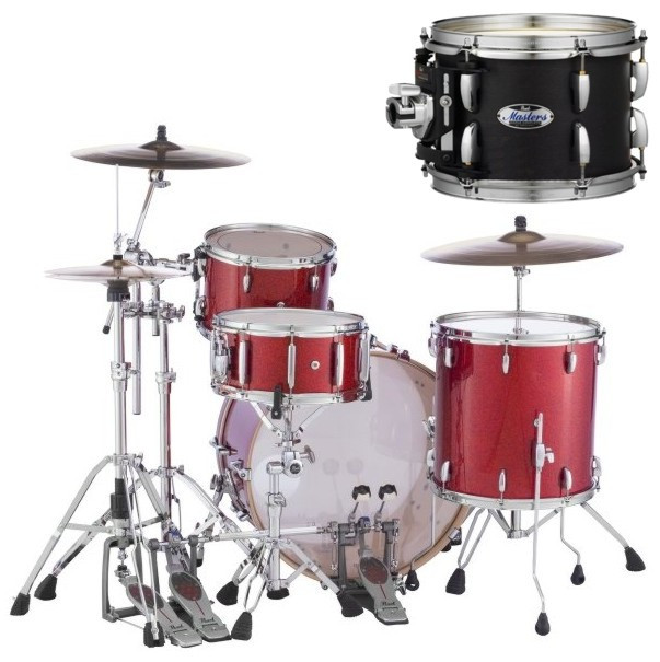 Hlavní obrázek Jiné konfigurace PEARL Masters Maple Complete MCT943XEP/C Matte Caviar Black