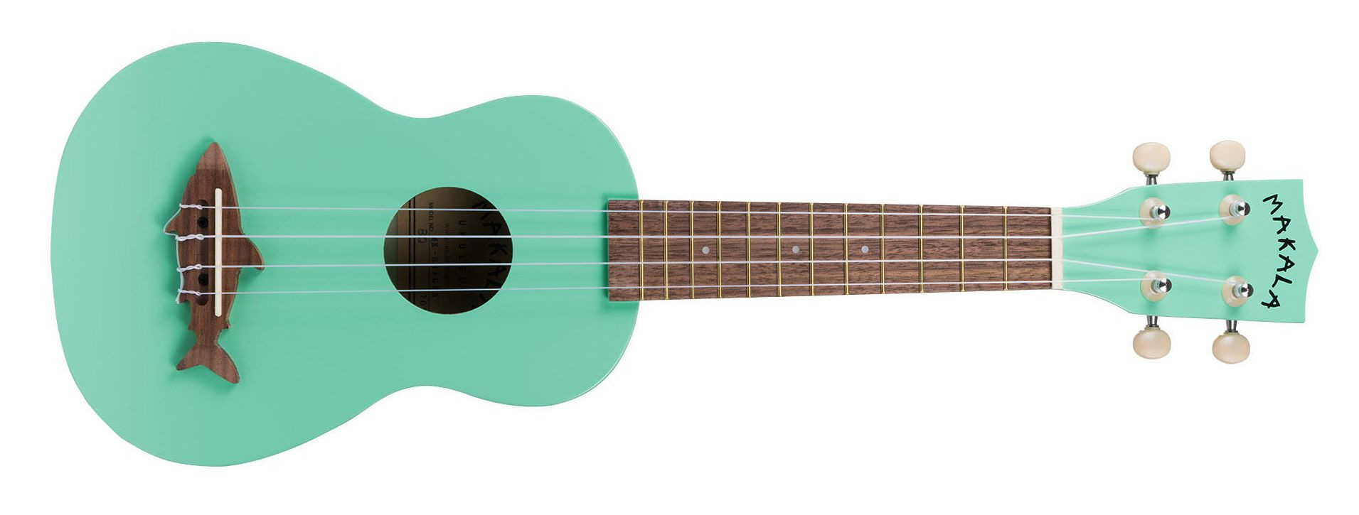 Hlavní obrázek Sopránové KALA Shark Soprano Ukulele Surf Green