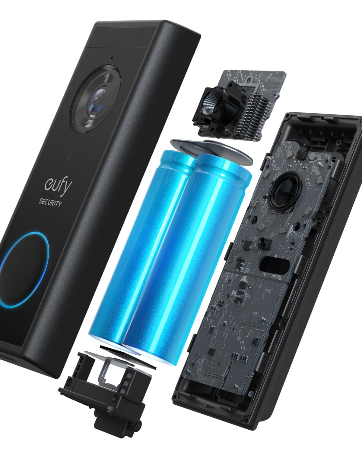 Galerijní obrázek č.6 Zabezpečení ANKER Eufy Video Doorbell 2K black (Battery-Powered) (T82101W1)