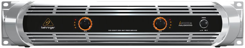 Hlavní obrázek Dvoukanálové zesilovače BEHRINGER NU3000