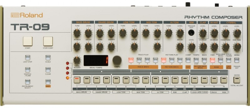 Hlavní obrázek Syntezátory, varhany, virtuální nástroje ROLAND Boutique TR-09 Rhythm Composer