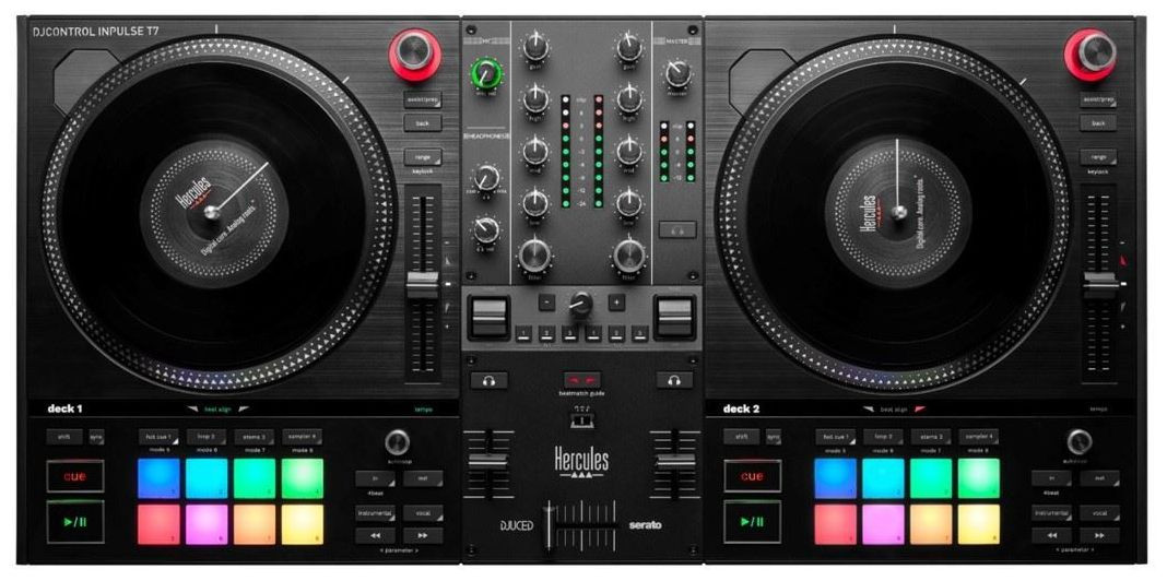 Hlavní obrázek DJ kontrolery HERCULES DJ Control Inpulse T7