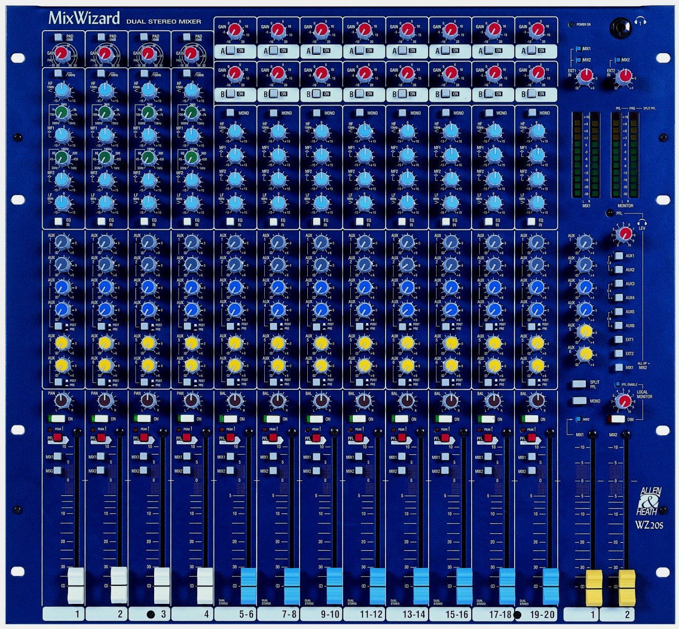 Galerijní obrázek č.1 Mixážní pulty s efektem ALLEN HEATH WZ20S