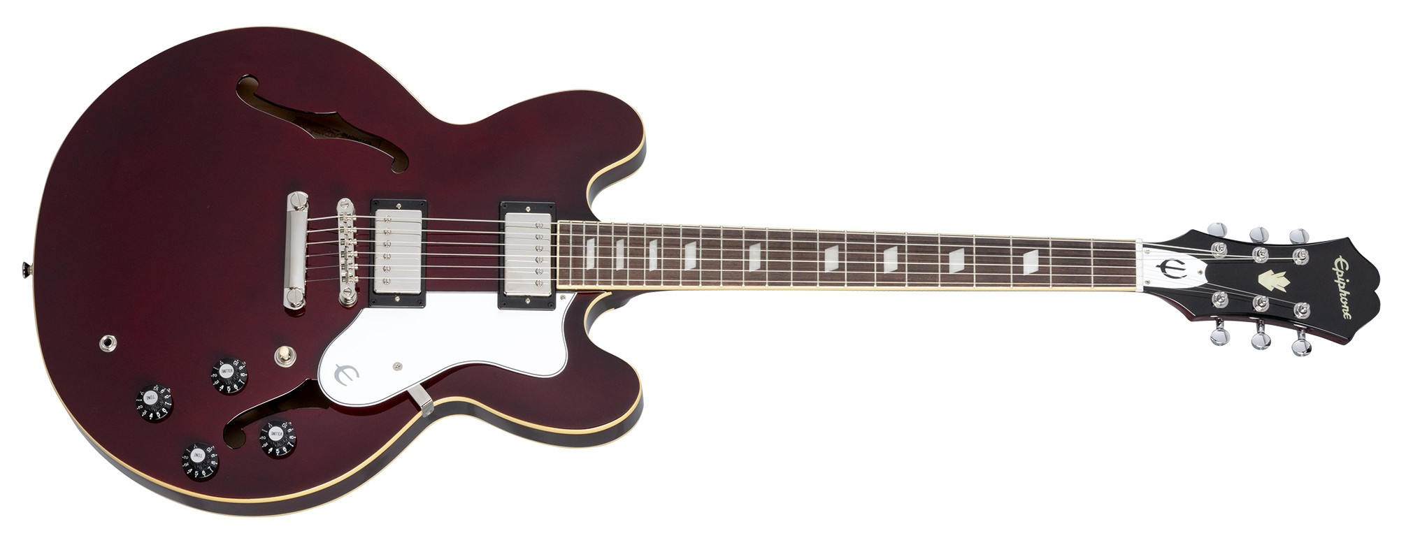 Hlavní obrázek Semiakustické a jazzové EPIPHONE Noel Gallagher Riviera - Dark Red Wine