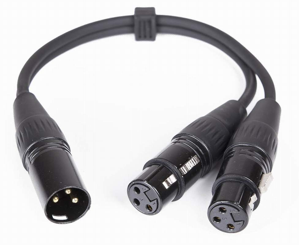 Hlavní obrázek Ostatní kabely (XLR, J6,3, 3,5, RCA) MASTER AUDIO CY100