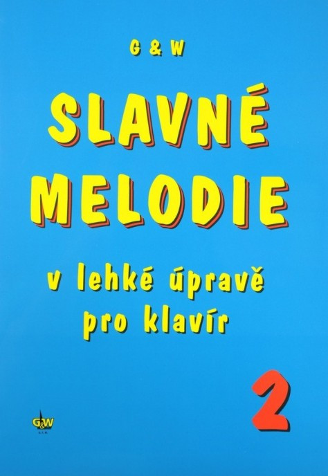 Hlavní obrázek Zpěvníky a učebnice PUBLIKACE Slavné melodie 2 v lehké úpravě pro klavír + CD - Jiří Ullmann