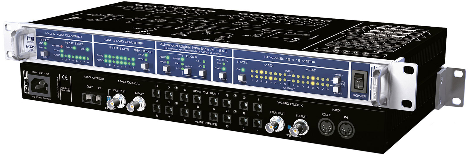 Hlavní obrázek AD/DA převodníky R.M.E. ADI648