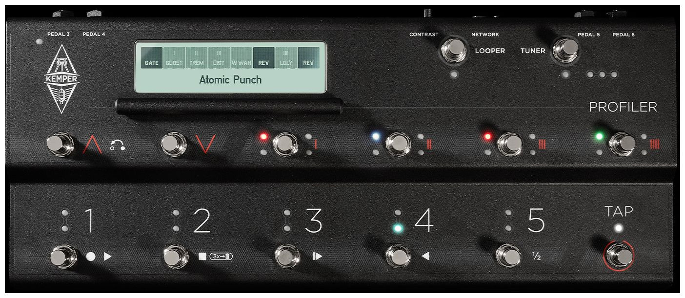 Galerijní obrázek č.4 Footswitche a přepínače KEMPER Profiler Remote MK 2