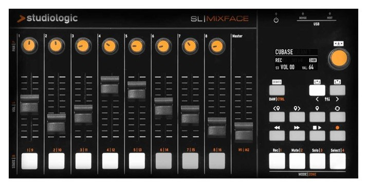 Hlavní obrázek MIDI kontrolery FATAR - STUDIOLOGIC SL Mixface